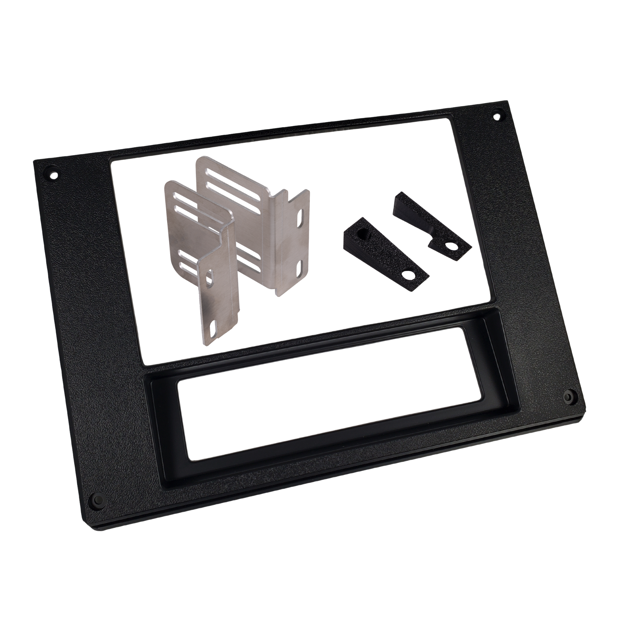 1982-92 Camaro REVERSE Double DIN Install Kit (Bezel & Brackets)