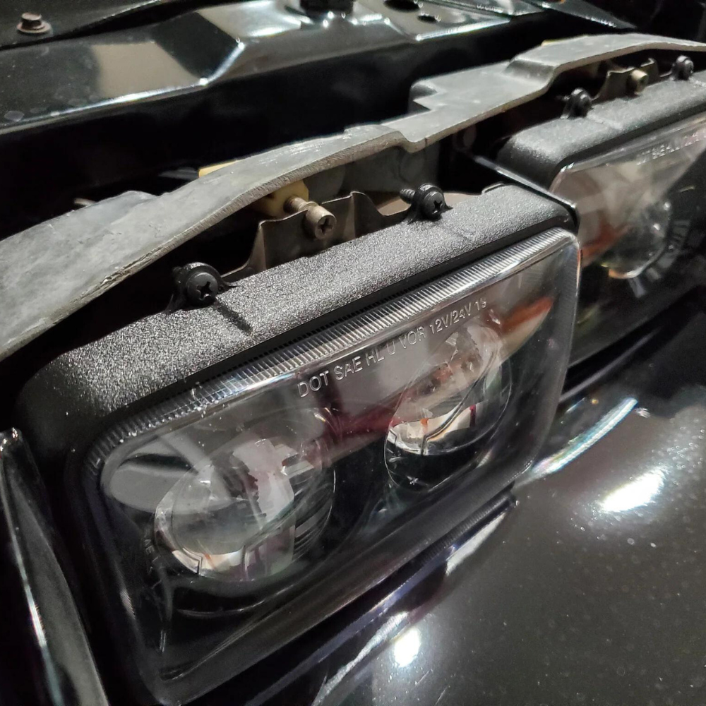 1982–1992 Camaro Headlight Trim Rings – 3D Printed ABS