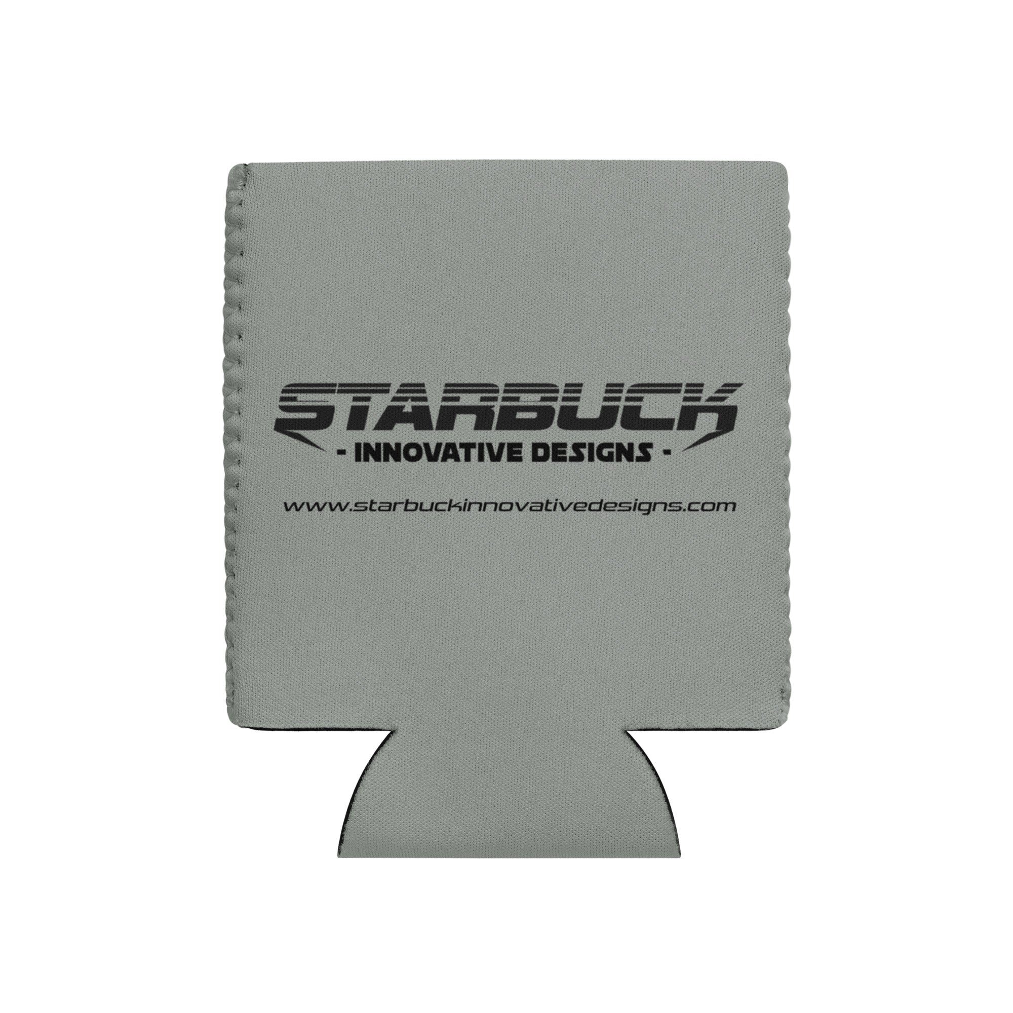 Text Only Logo Can Cooler Gray