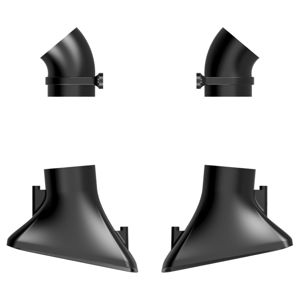 1985-1992 Camaro Complete Brake Duct Kit