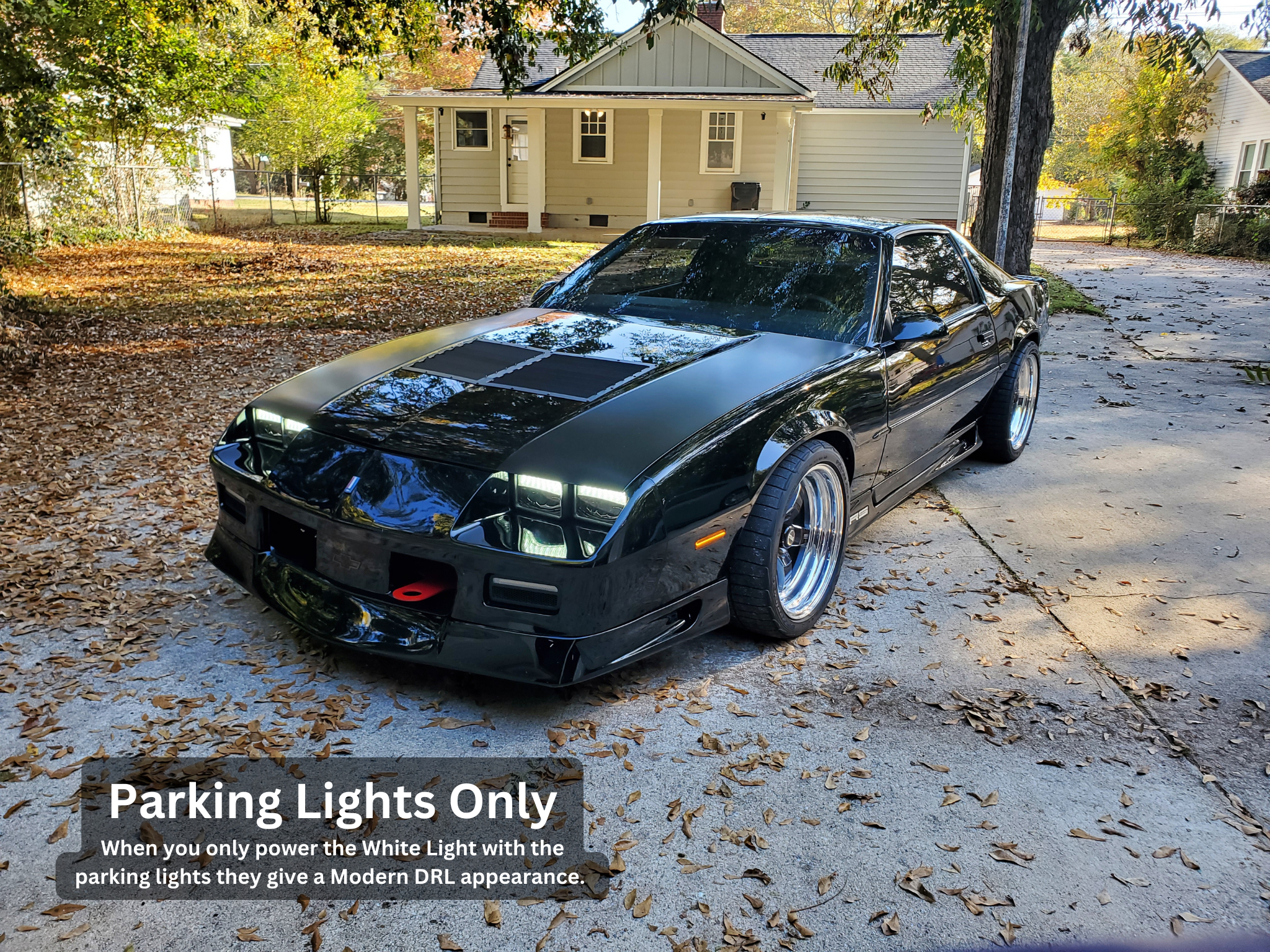 1982-1992 Camaro LED Headlight Kit w/ Built in Parking/Turn Signal Lights