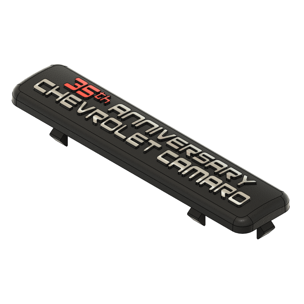 2002 Camaro 35th Anniversary Radio Bezel Dash Plaque