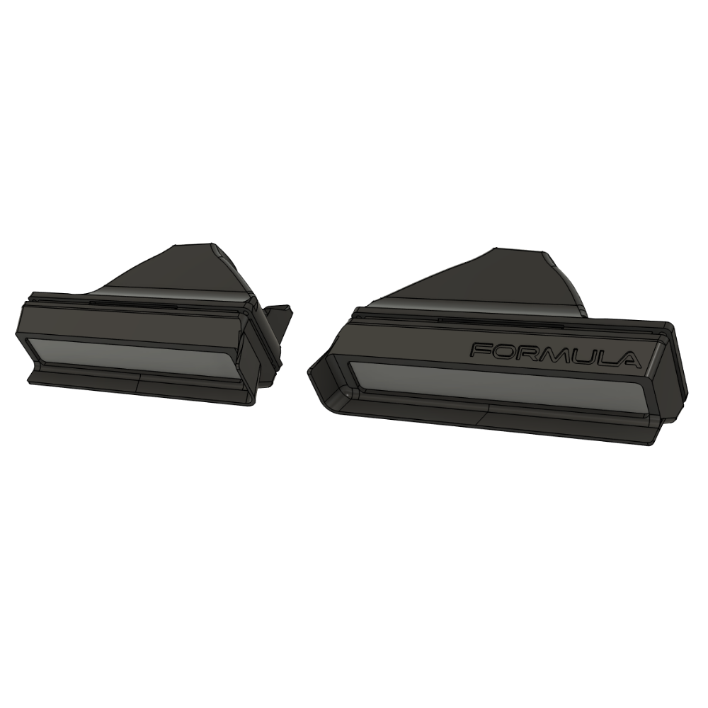 1982-1990 Firebird/Trans Am CLEAR Front Turn Signals (Turn Signal Housings Only)