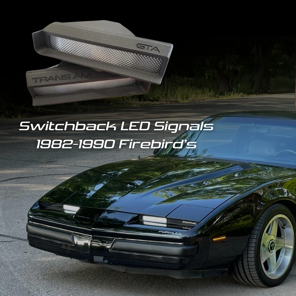 1982-1990 Firebird/Trans Am LED Front Turn Signals (Switchback)