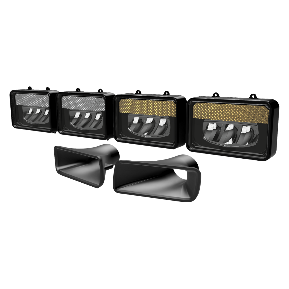 1985-1992 Camaro LED Headlight/Turn Signal Duct Kit