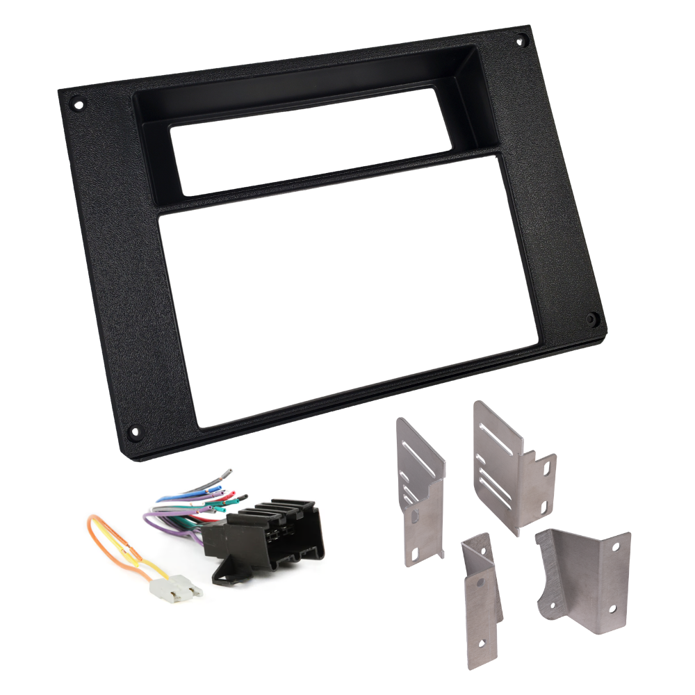 1982–1992 Camaro Complete Double Din Radio Install Kit – Standard Mount