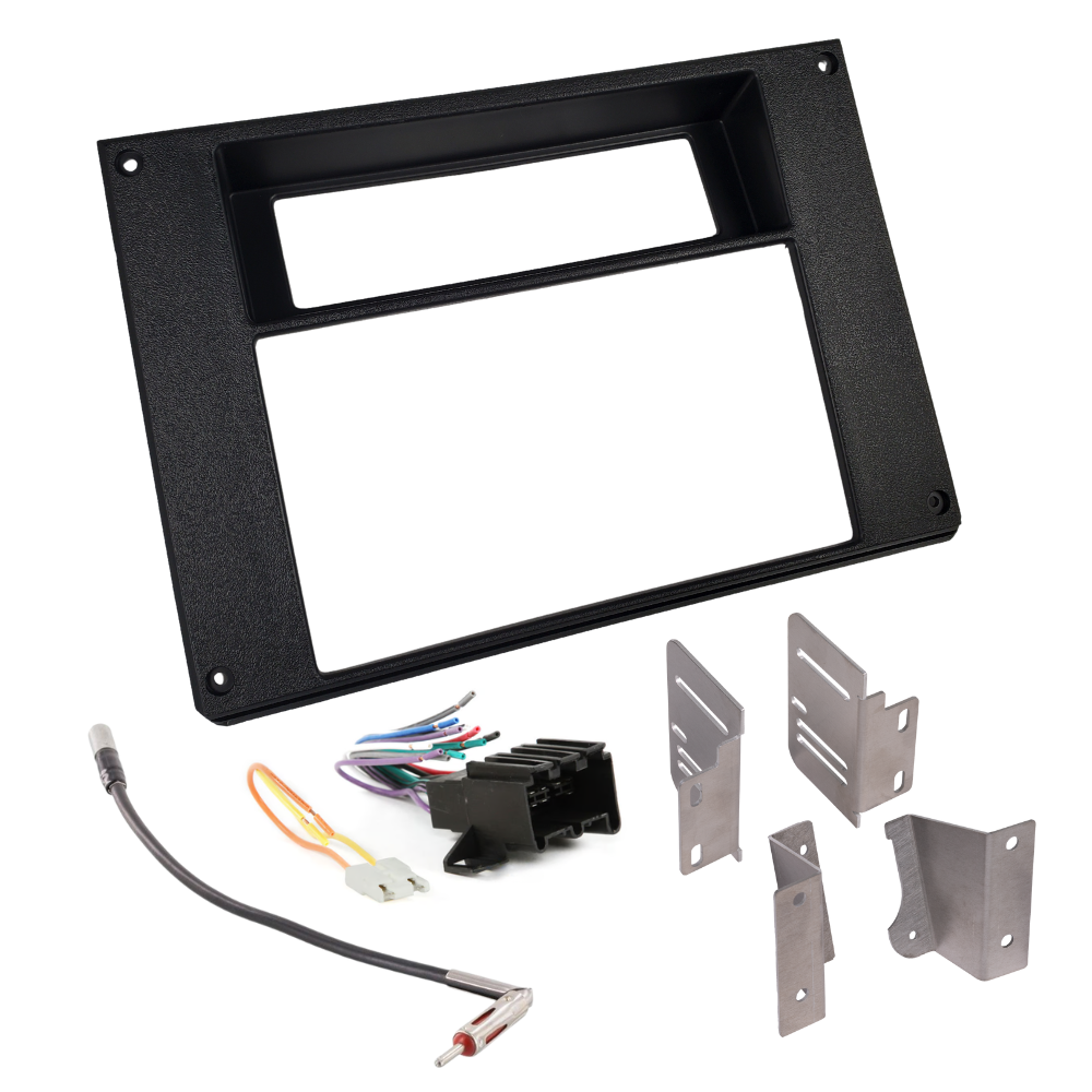 1982–1992 Camaro Complete Double Din Radio Install Kit – Standard Mount