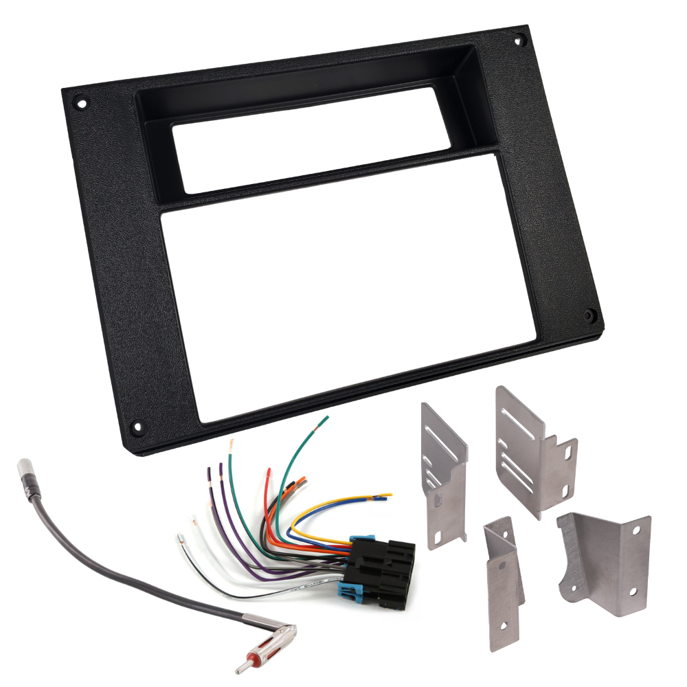 1982–1992 Camaro Complete Double Din Radio Install Kit – Standard Mount