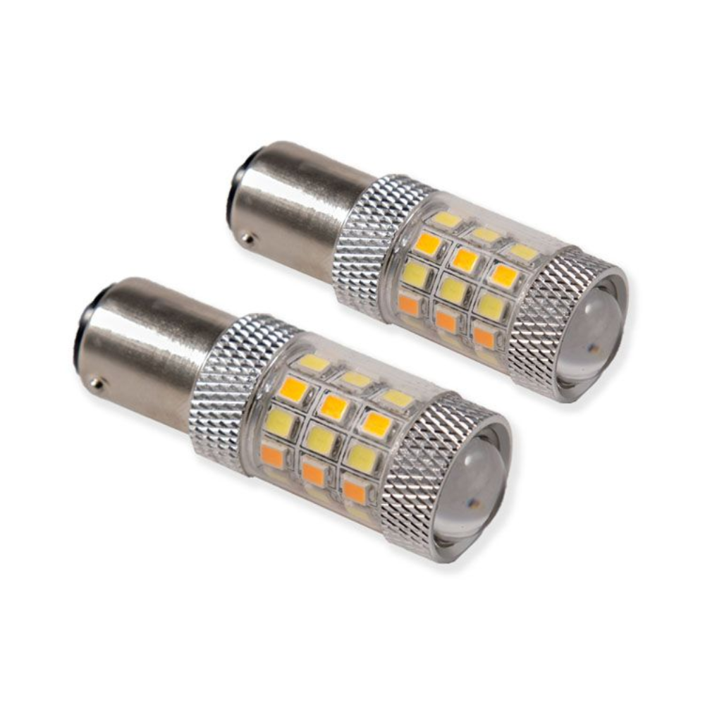 1982–1992 Camaro & Firebird LED Front Turn Signal Bulbs – Amber or Switchback