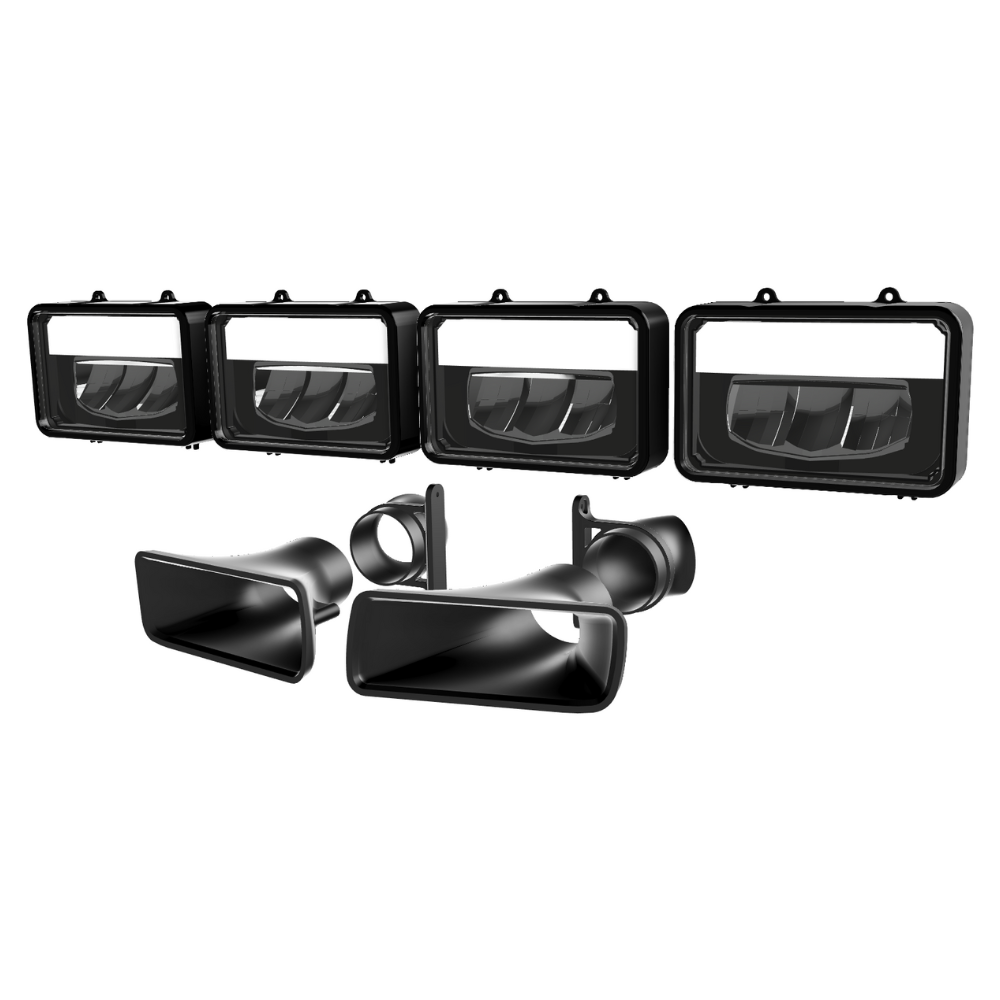 1985-1992 Camaro Z28 LED Headlight & Brake Duct Conversion Kit