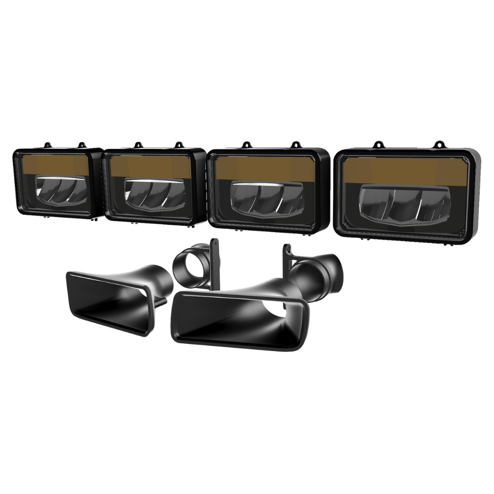 1985-1992 Camaro Z28 LED Headlight & Brake Duct Conversion Kit