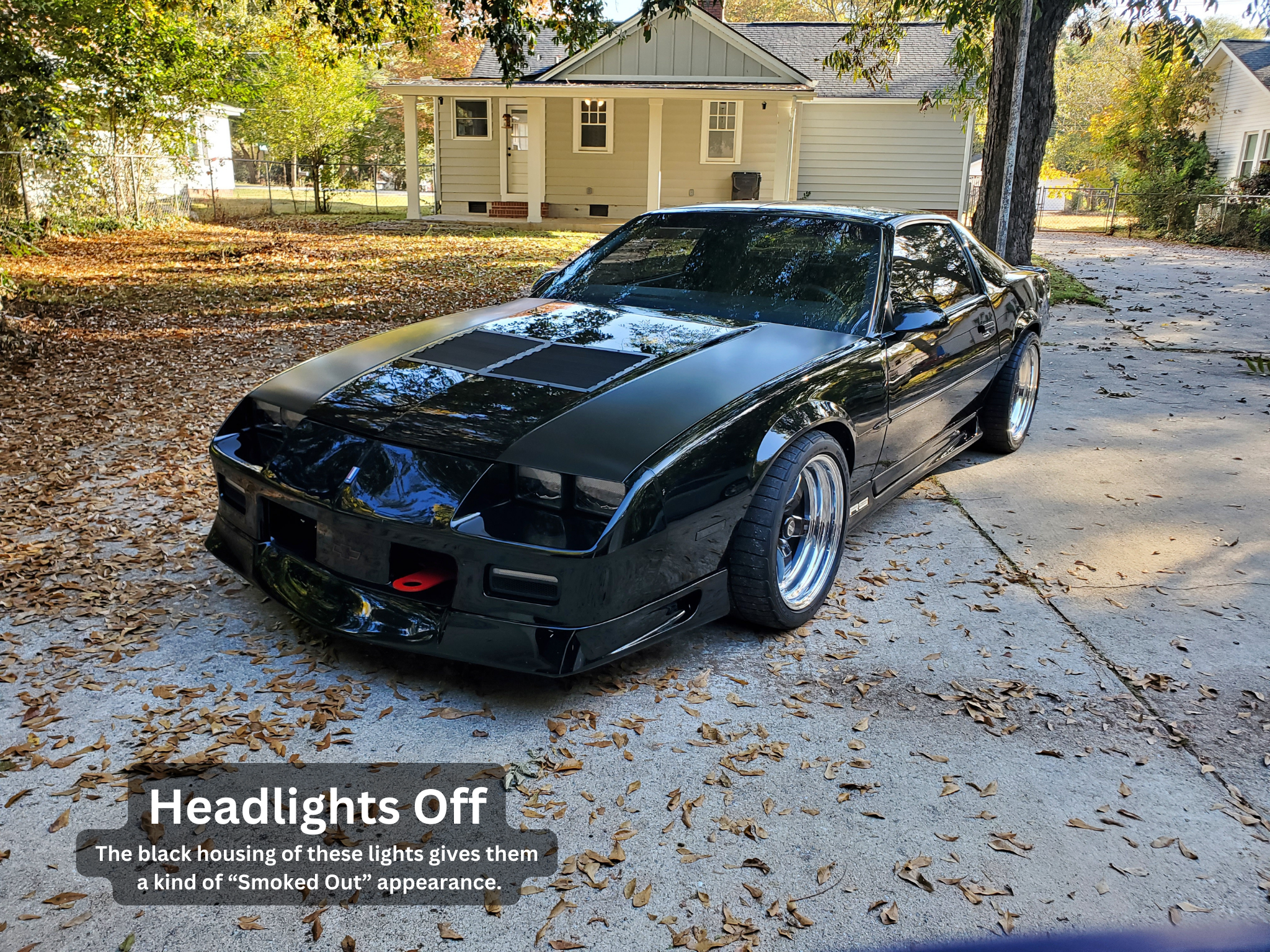 1982-1992 Camaro LED Headlight Kit w/ Built in Parking/Turn Signal Lights