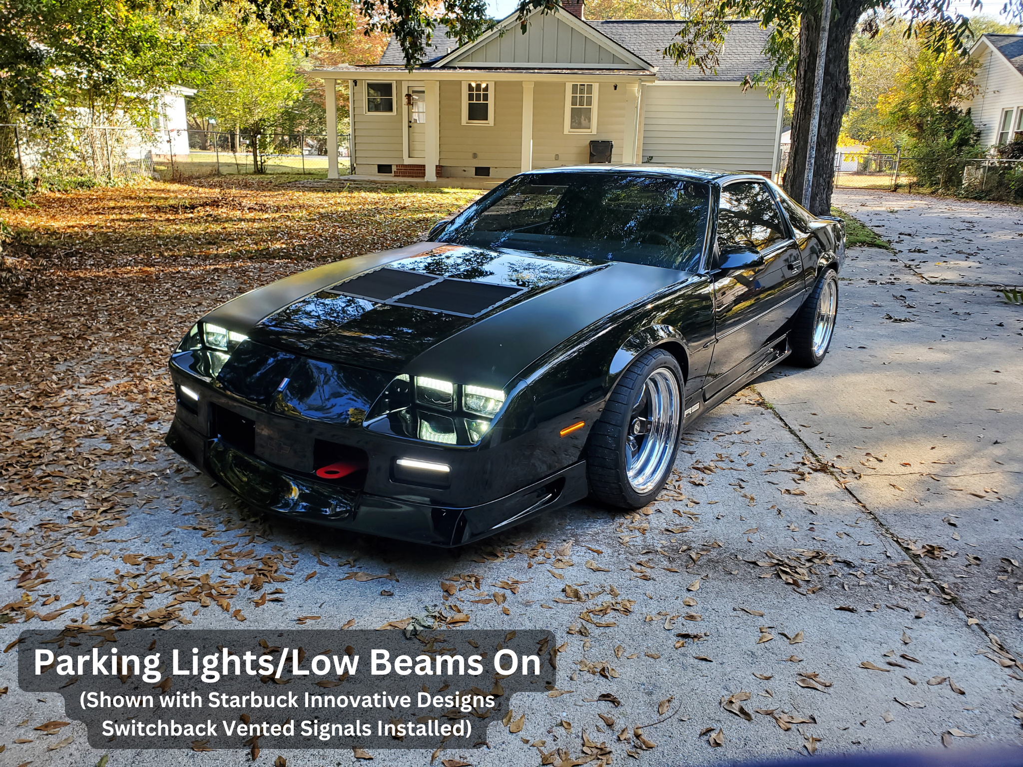 1982-1992 Camaro LED Headlight Kit w/ Built in Parking/Turn Signal Lights