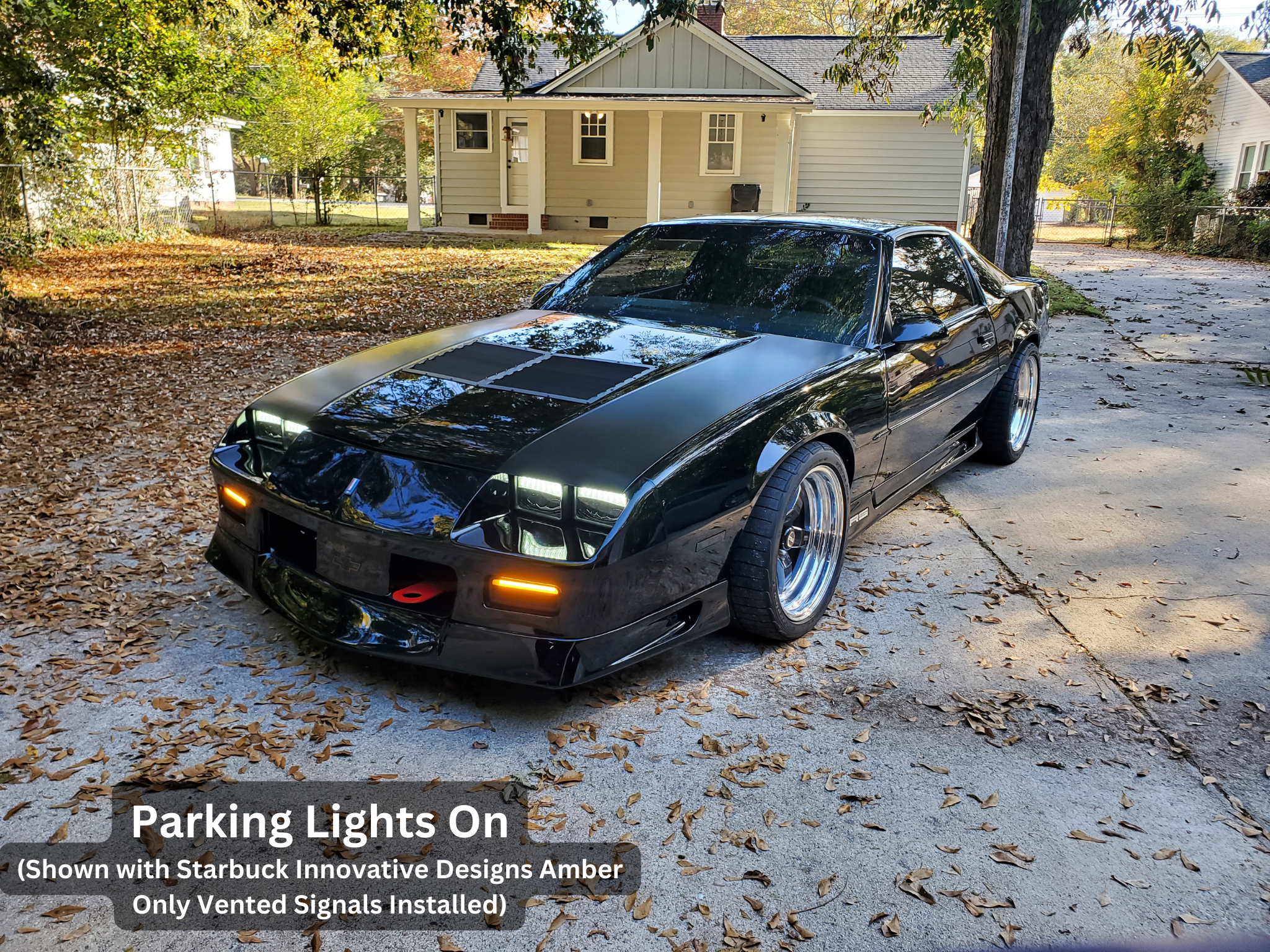 1982-1992 Camaro LED Headlight Kit w/ Built in Parking/Turn Signal Lights