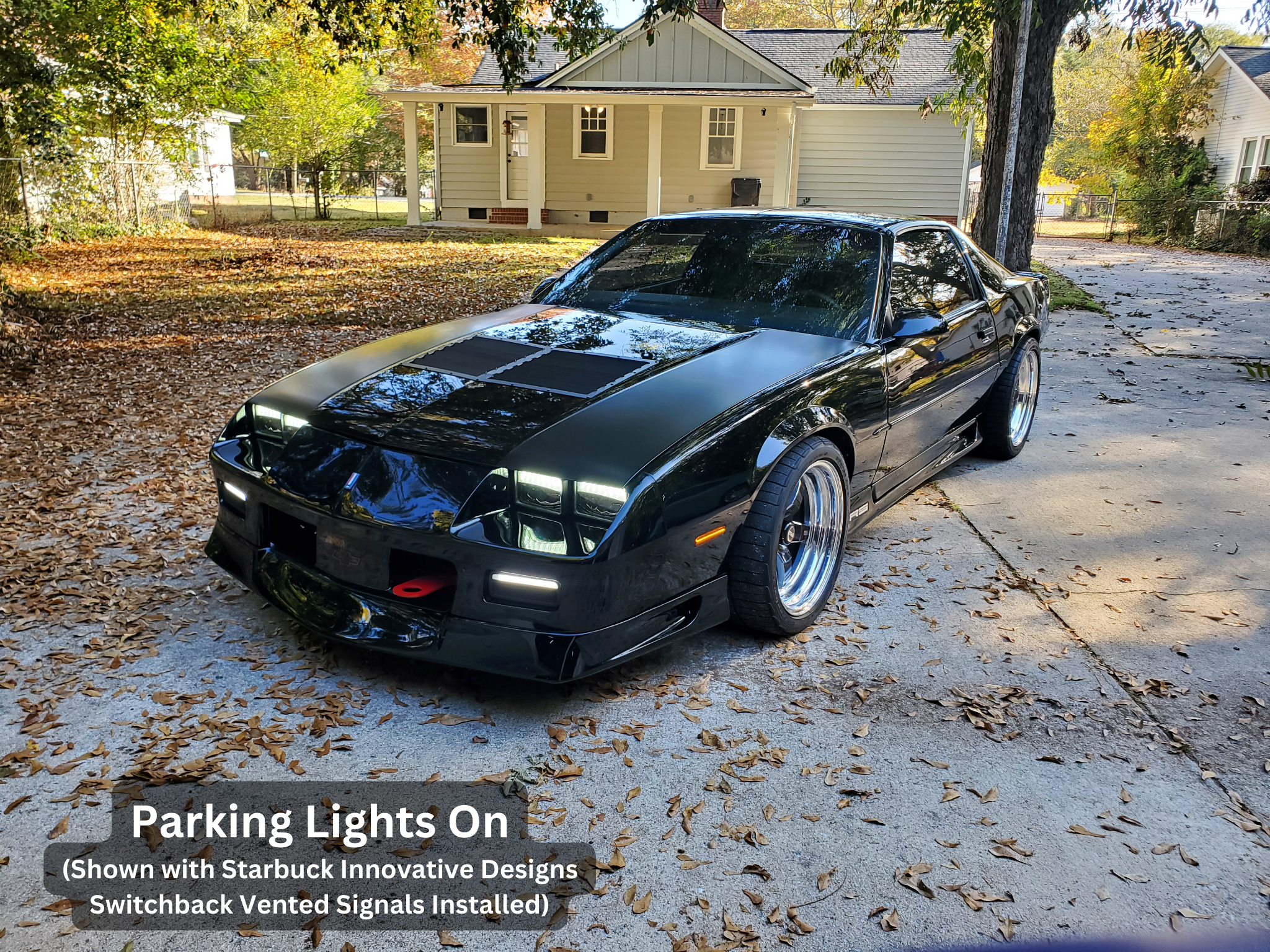 1982-1992 Camaro LED Headlight Kit w/ Built in Parking/Turn Signal Lights