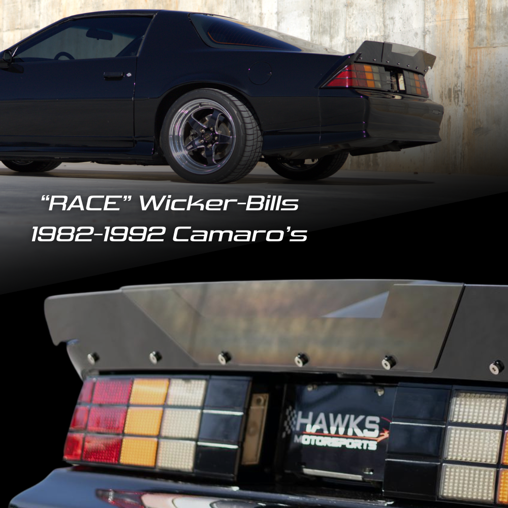 1982-1992 Camaro "Race" Wicker-Bill Spoiler Extension