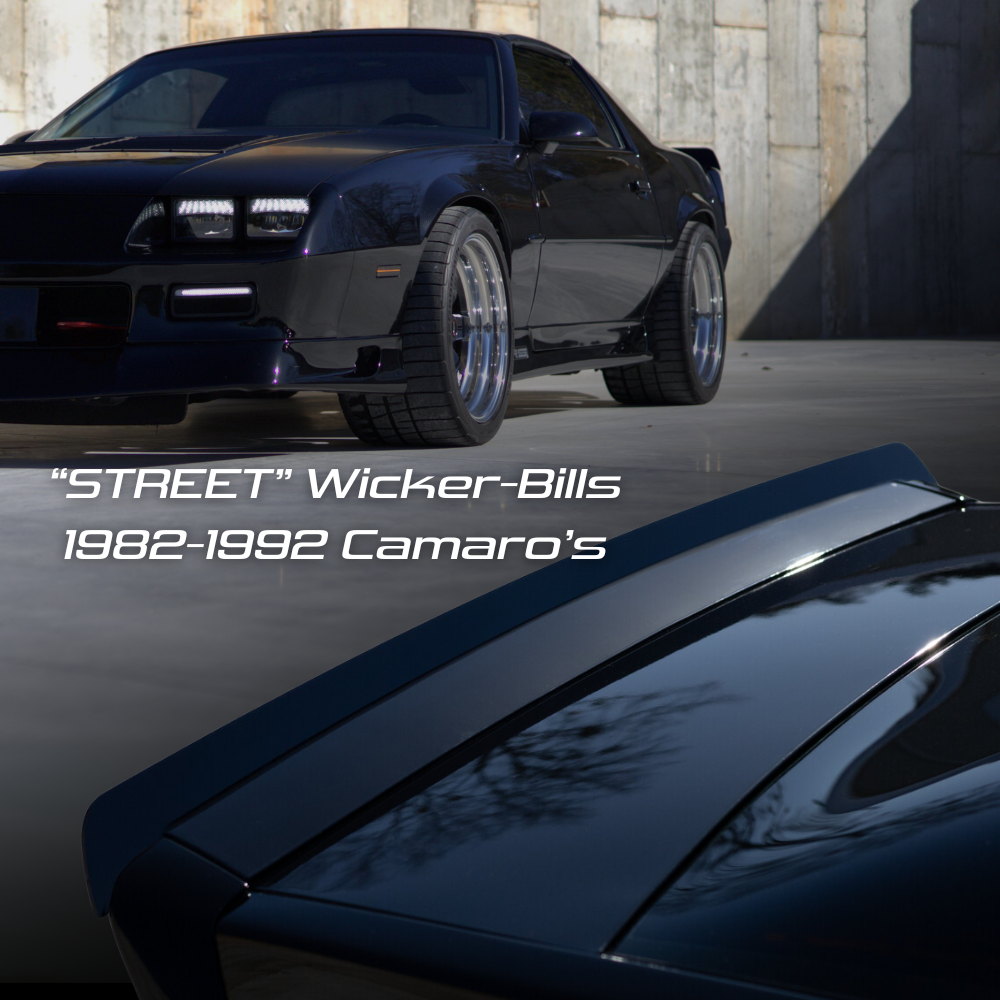 1982-1992 Camaro "Street" Wicker-Bill Spoiler Extension
