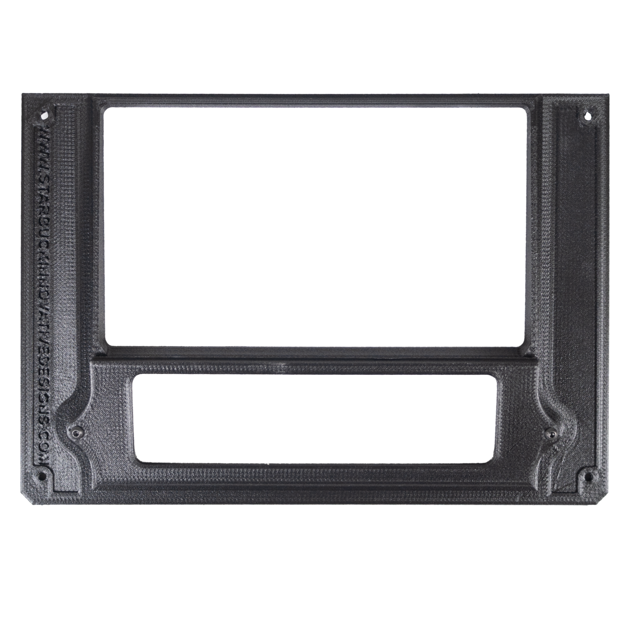 1982-92 Camaro REVERSE Double DIN Install Kit (Bezel & Brackets)