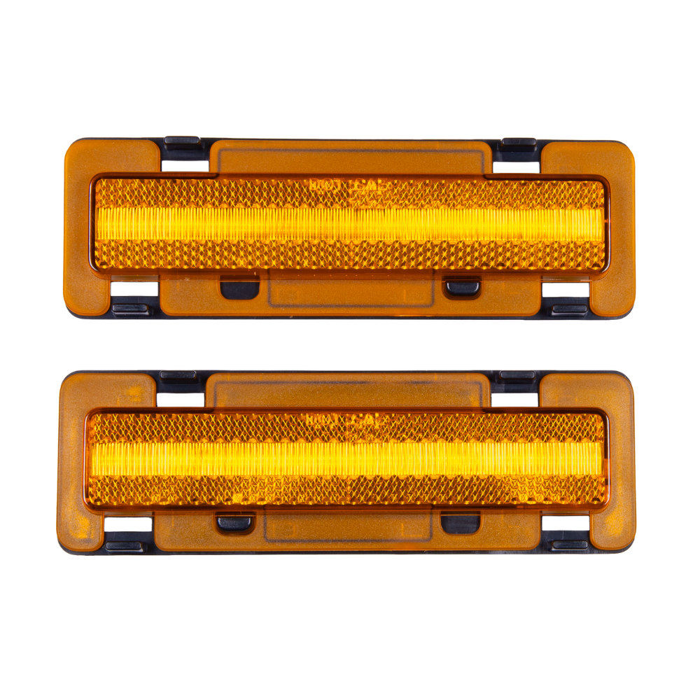 1982-1992 Camaro and Firebird "Strip Style" LED Side Markers - Amber