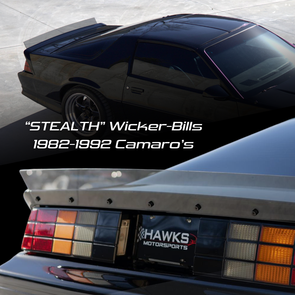 1982-1992 Camaro "Stealth" Wicker-Bill Spoiler Extension