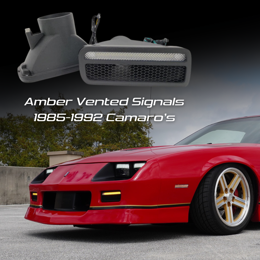 1985-1992 Camaro Vented Turn Signals (Amber Only)