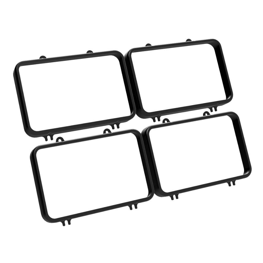 1982–1992 Camaro Headlight Trim Rings – 3D Printed ABS