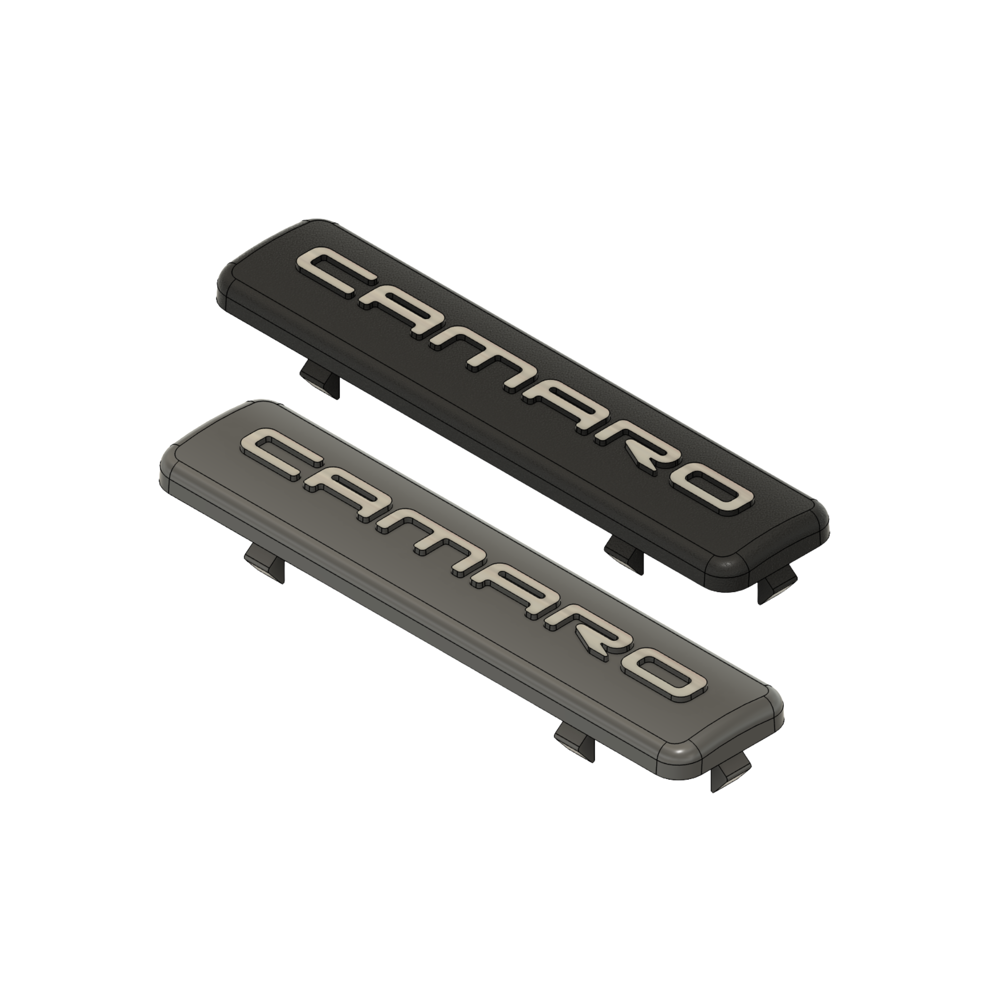 1997-2002 Camaro Dash Plaque - CAMARO (Silver Text)