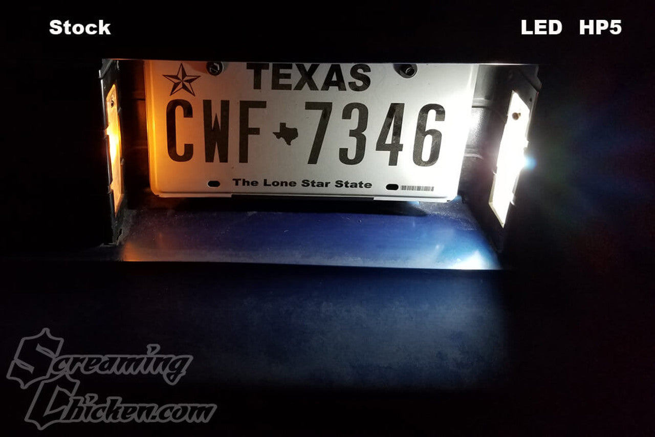 1982-1992 Camaro LED License Plate Bulbs